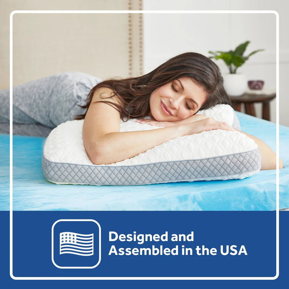 Sealy Chill Gel Memory Foam Mattress Topper w/ Cover (2 & 3-inch Height Options) Mattress Brands