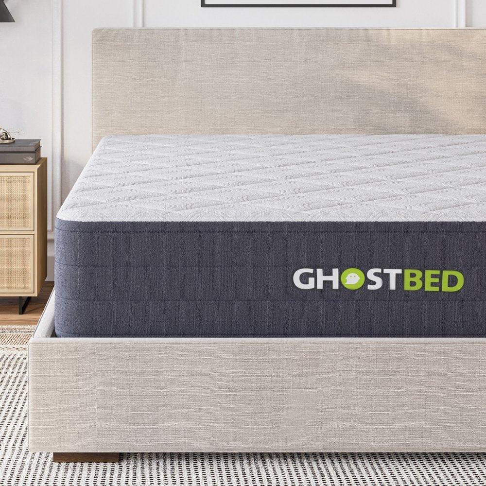 GhostBed 12” Pocketed Innerspring & Cooling Gel Memory Foam Mattress GhostBed