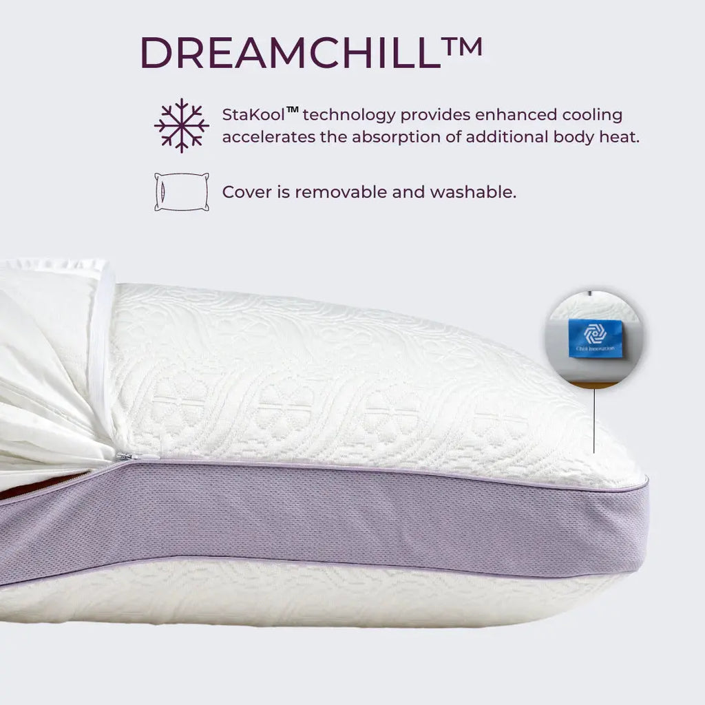 DreamFit Solo Pillow with Washable Cover