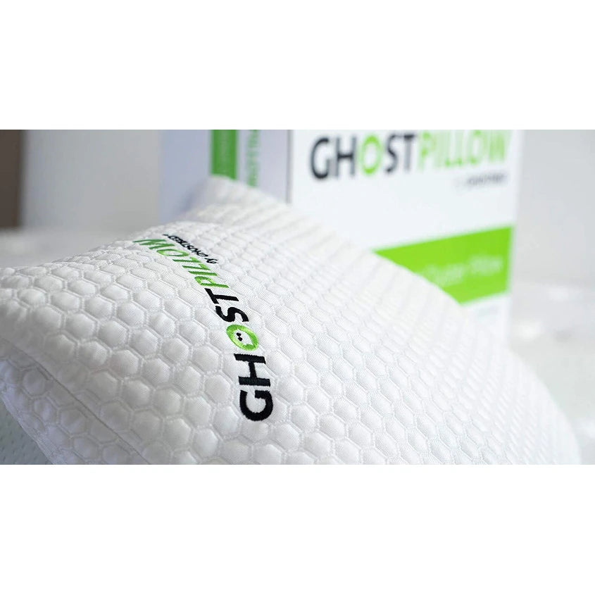 GhostBed Shredded Memory Foam GhostBed Pillow 2.0 with Breathable Cover - 2-Pack Mattress Brands